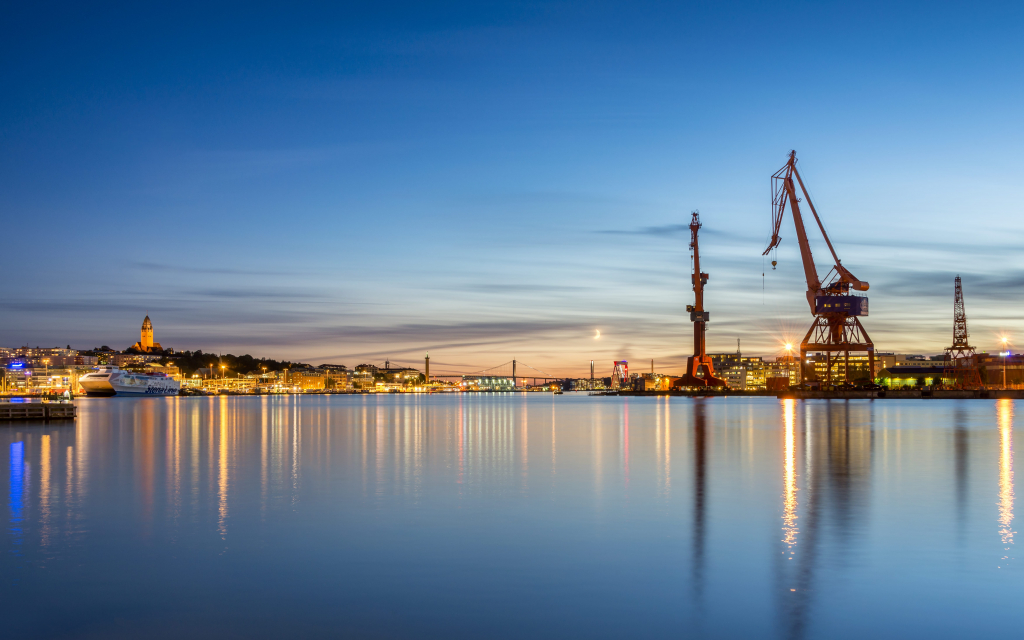 Gothenburg's harbour