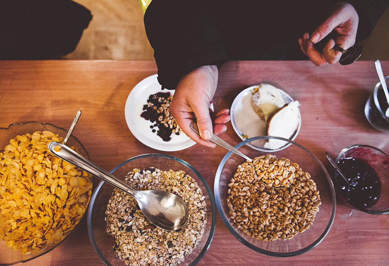 Frukost på Räddningsmissionen