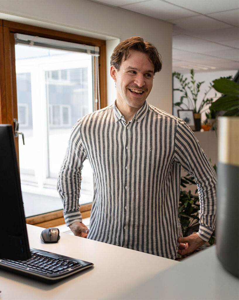 Olle, Business Analyst at Svenska Mässan Gothia Towers